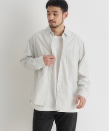 BACK NUMBER | 【BACK NUMBER】ブロードストライプ長袖シャツ(シャツ/ブラウス)