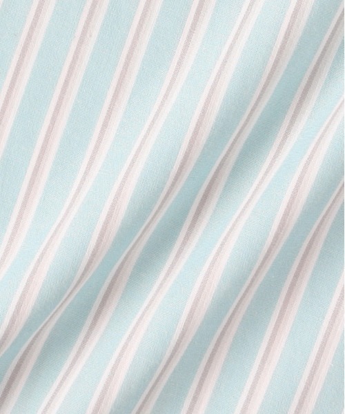 BACK NUMBER（バックナンバー）の「【BACK NUMBER】ブロードストライプ長袖シャツ（シャツ/ブラウス・メンズ・ベージュ/グリーン/ブルー・M/L/XL/S）」の18枚目の写真