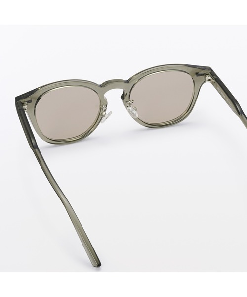 無印良品（ムジルシリョウヒン）の「ＵＶ４００　ボストン型　サングラス（サングラス・レディース・ブラック/ブラウン/グレー系/カーキ/ピンク・FREE）」の15枚目の写真