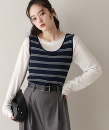 RAGEBLUE | 前後2WAY/ニットタンクトップ(タンクトップ)