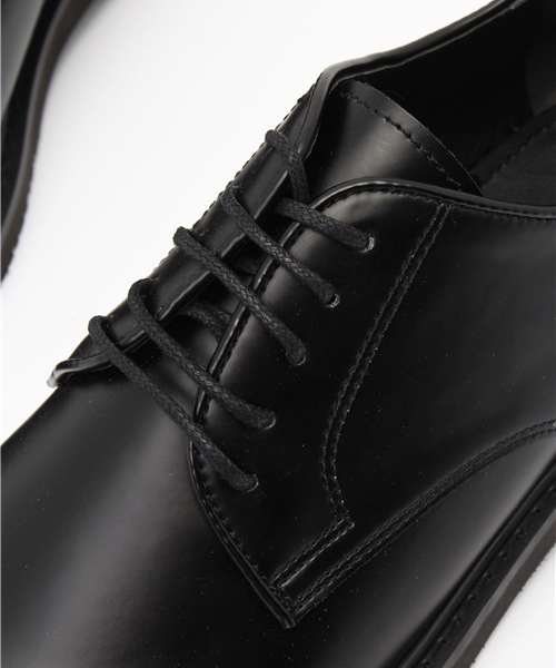 SENSE OF PLACE by URBAN RESEARCH（センスオブプレイスバイアーバンリサーチ）の「A シューレースシューズ（ローファー・メンズ・ブラック・M/L）」の6枚目の写真