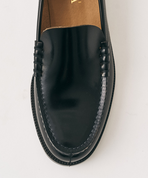 HARUTA（ハルタ）の「【HARUTA / ハルタ】 417別注 Vamp Loafers（ローファー・メンズ・ブラック/ブラウン・27.5cm/27cm/26.5cm/26cm/25.5cm/25cm）」の9枚目の写真