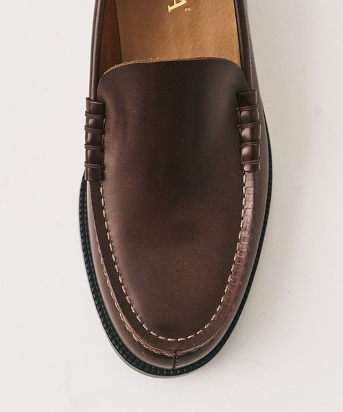 HARUTA（ハルタ）の「【HARUTA / ハルタ】 417別注 Vamp Loafers（ローファー・メンズ・ブラック/ブラウン・27.5cm/27cm/26.5cm/26cm/25.5cm/25cm）」の12枚目の写真