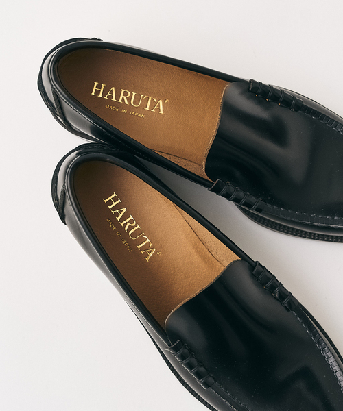HARUTA（ハルタ）の「【HARUTA / ハルタ】 417別注 Vamp Loafers（ローファー・メンズ・ブラック/ブラウン・27.5cm/27cm/26.5cm/26cm/25.5cm/25cm）」の15枚目の写真
