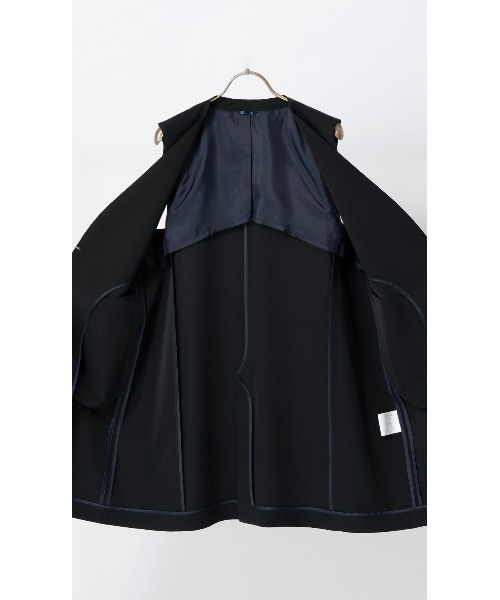 AOYAMA(アオヤマ)の「抜群の着回し力と機能性が魅力「名品シリーズ」ロングジレ【セットアップ着用可】(スーツベスト・レディース・ベージュ/ネイビー・L/M)」の18枚目の写真