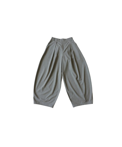 antiqua(アンティカ)の「バルーン タック ワイドパンツ(その他パンツ・レディース・ブラック/グレー/グレイッシュベージュ・MEDIUM/LARGE)」の15枚目の写真