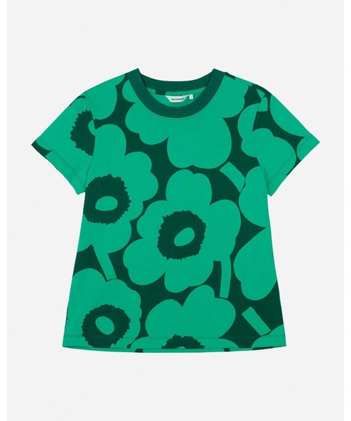 marimekko(マリメッコ)の「Heleys Unikko / T-shirt(Tシャツ/カットソー・レディース・グリーン・X-SMALL/SMALL/LARGE/MEDIUM)」の5枚目の写真