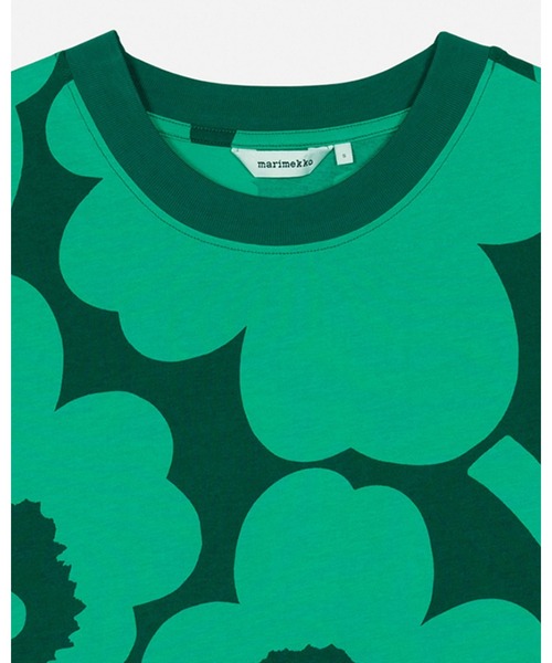 marimekko(マリメッコ)の「Heleys Unikko / T-shirt(Tシャツ/カットソー・レディース・グリーン・X-SMALL/SMALL/LARGE/MEDIUM)」の7枚目の写真