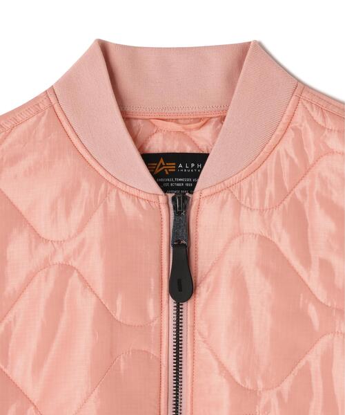 Alpha Industries(アルファインダストリーズ)の「Alpha Industries/アルファインダストリーズ/L-2B RELAXED QUILTED FLIGHT JACKET/エルツービー リラックスド キルテッド フライト ジャケット(ミリタリージャケット・メンズ・ブラック/ピンク/オリーブ系/マスタード・XL/S/M/L)」の12枚目の写真