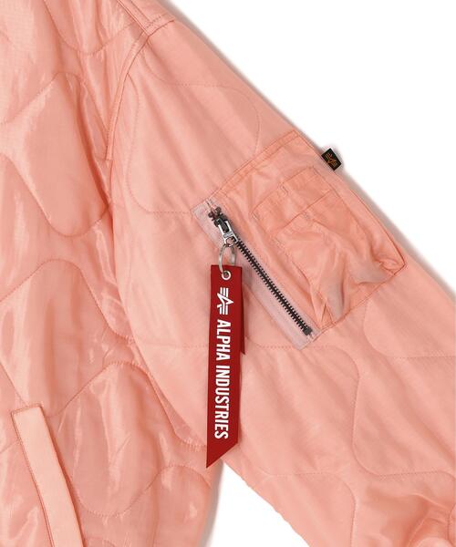 Alpha Industries(アルファインダストリーズ)の「Alpha Industries/アルファインダストリーズ/L-2B RELAXED QUILTED FLIGHT JACKET/エルツービー リラックスド キルテッド フライト ジャケット(ミリタリージャケット・メンズ・ブラック/ピンク/オリーブ系/マスタード・XL/S/M/L)」の13枚目の写真