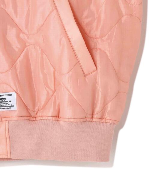 Alpha Industries(アルファインダストリーズ)の「Alpha Industries/アルファインダストリーズ/L-2B RELAXED QUILTED FLIGHT JACKET/エルツービー リラックスド キルテッド フライト ジャケット(ミリタリージャケット・メンズ・ブラック/ピンク/オリーブ系/マスタード・XL/S/M/L)」の16枚目の写真