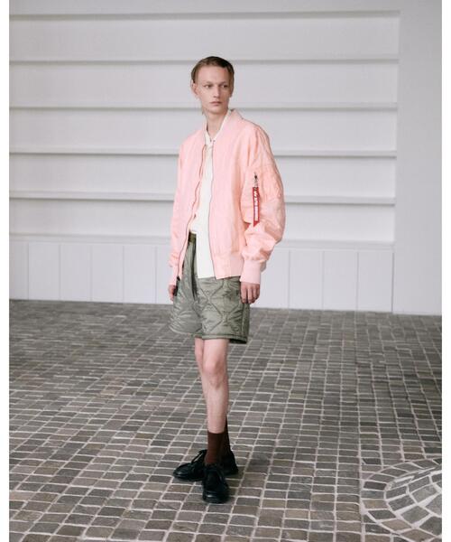 Alpha Industries(アルファインダストリーズ)の「Alpha Industries/アルファインダストリーズ/L-2B RELAXED QUILTED FLIGHT JACKET/エルツービー リラックスド キルテッド フライト ジャケット(ミリタリージャケット・メンズ・ブラック/ピンク/オリーブ系/マスタード・XL/S/M/L)」の4枚目の写真