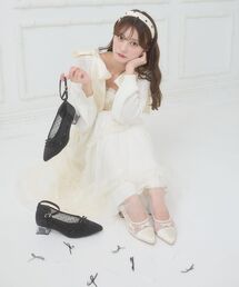 MAJESTIC LEGON | チュールリボンパンプス(パンプス)