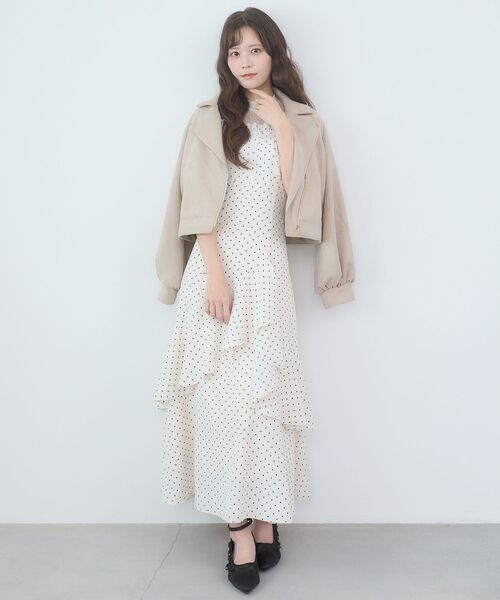 MAJESTIC LEGON（マジェスティックレゴン）の「チュールリボンパンプス（パンプス・レディース・ブラック/アイボリー・X-LARGE/LARGE/MEDIUM/SMALL）」の6枚目の写真