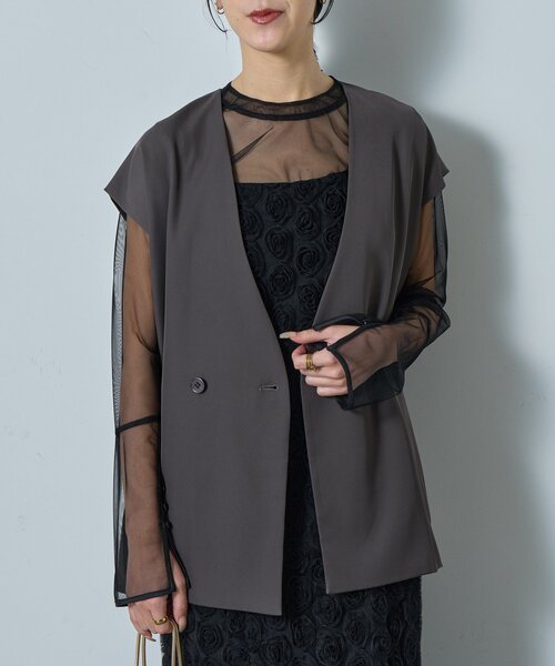 goocy（グーシー）の「【オケージョン】≪３点セット≫ローズレースペンシルドレス（ワンピース・レディース・ブラック・FREE）」の15枚目の写真