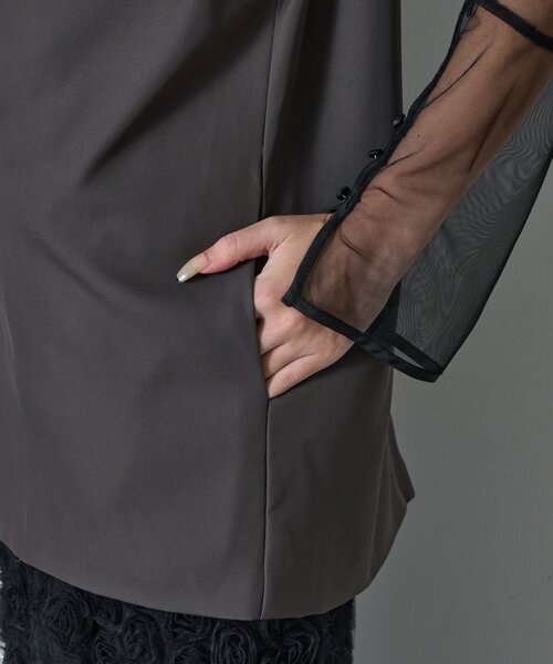 goocy（グーシー）の「【オケージョン】≪３点セット≫ローズレースペンシルドレス（ワンピース・レディース・ブラック・FREE）」の19枚目の写真