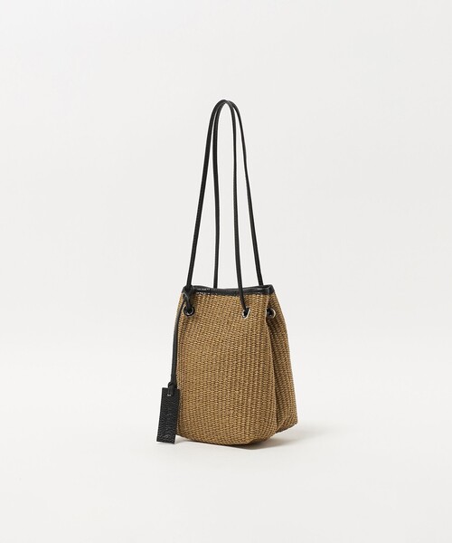 BEAUTY&YOUTH UNITED ARROWS(ビューティーアンドユースユナイテッドアローズ)の「<LA UNIQA>巾着 BAG(ハンドバッグ・メンズ・ブラック/ベージュ・FREE)」の11枚目の写真