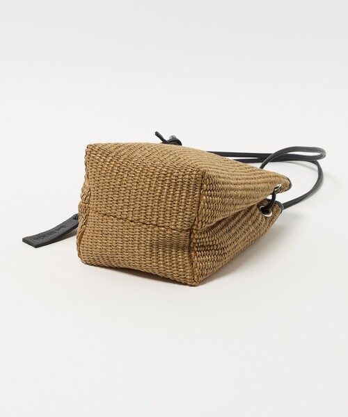 BEAUTY&YOUTH UNITED ARROWS(ビューティーアンドユースユナイテッドアローズ)の「<LA UNIQA>巾着 BAG(ハンドバッグ・メンズ・ブラック/ベージュ・FREE)」の13枚目の写真