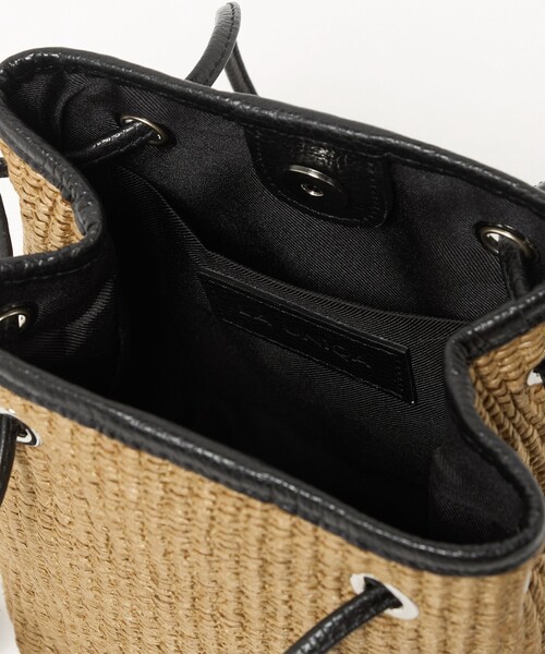 BEAUTY&YOUTH UNITED ARROWS(ビューティーアンドユースユナイテッドアローズ)の「<LA UNIQA>巾着 BAG(ハンドバッグ・メンズ・ブラック/ベージュ・FREE)」の15枚目の写真