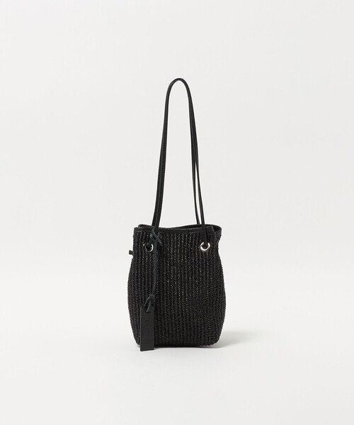 BEAUTY&YOUTH UNITED ARROWS(ビューティーアンドユースユナイテッドアローズ)の「<LA UNIQA>巾着 BAG(ハンドバッグ・メンズ・ブラック/ベージュ・FREE)」の19枚目の写真
