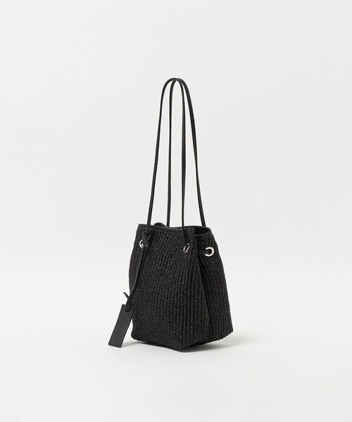 BEAUTY&YOUTH UNITED ARROWS(ビューティーアンドユースユナイテッドアローズ)の「<LA UNIQA>巾着 BAG(ハンドバッグ・メンズ・ブラック/ベージュ・FREE)」の20枚目の写真