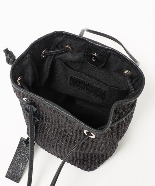 BEAUTY&YOUTH UNITED ARROWS(ビューティーアンドユースユナイテッドアローズ)の「<LA UNIQA>巾着 BAG(ハンドバッグ・メンズ・ブラック/ベージュ・FREE)」の22枚目の写真