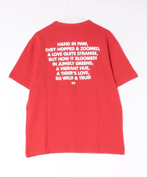 KENZO（ケンゾー）の「'KENZO Cartoon' Tシャツ イン コットン（Tシャツ/カットソー・メンズ・レッド系その他・SMALL/MEDIUM/X-LARGE/LARGE/X-SMALL）」の3枚目の写真