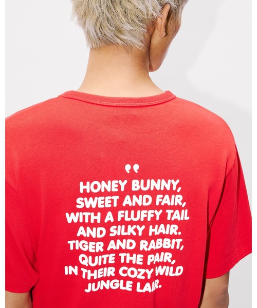 KENZO（ケンゾー）の「'KENZO Cartoon' Tシャツ イン コットン（Tシャツ/カットソー・メンズ・レッド系その他・SMALL/MEDIUM/X-LARGE/LARGE/X-SMALL）」の7枚目の写真