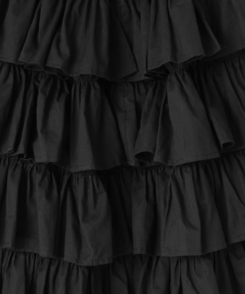 LOWRYS FARM（ローリーズファーム）の「ボイルティアードスカート　664900（スカート・キッズ・グリーン/ブラック/パープル/ブルー・110cm/120cm/130cm/140cm/150cm）」の15枚目の写真