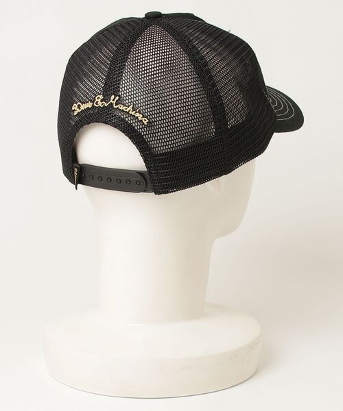 DEUS EX MACHINA（デウスエクスマキナ）の「【DEUS】Malden Trucker（キャップ・メンズ・レッド/ブラック/ブルー・ONE SIZE）」の4枚目の写真