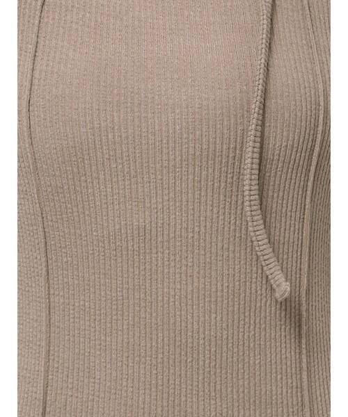 EVRIS(エヴリス)の「カットタイトミニワンピース 春服(ワンピース・レディース・ブラック/ベージュ/チャコールグレー・FREE)」の14枚目の写真