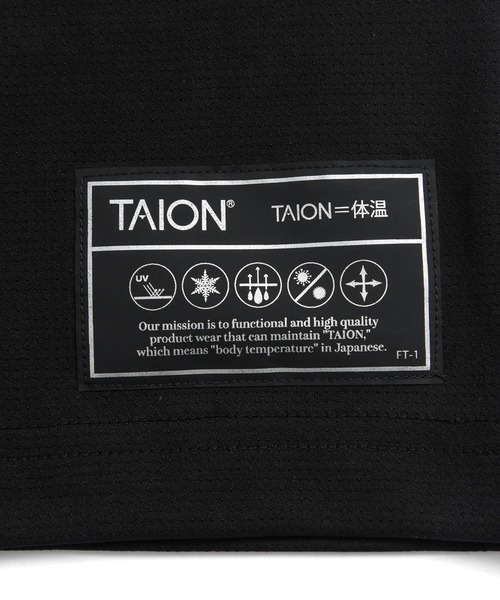 TAION(タイオン)の「【TAION(タイオン)】〈ウィメンズ〉ファンクションT UV 接触冷感 抗菌 速乾 ストレッチ 微細通気孔クール Tシャツ-レギュラー(Tシャツ/カットソー・レディース・ホワイト/ブラック/チャコール・S/M/L/XL)」の21枚目の写真