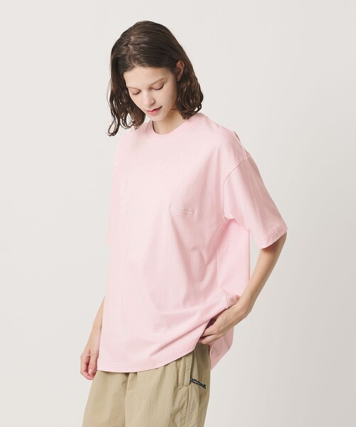 California General Store（California General Store）の「＜CGS.＞オーガニック コットン クルーネック ロゴ Tシャツ（Tシャツ/カットソー・メンズ・ブラウン系/ホワイト/ライトグレー/ロイヤルブルー/ライトピンク/イエロー・L/XL/M/S）」の6枚目の写真