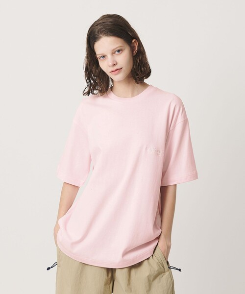 California General Store（California General Store）の「＜CGS.＞オーガニック コットン クルーネック ロゴ Tシャツ（Tシャツ/カットソー・メンズ・ブラウン系/ホワイト/ライトグレー/ロイヤルブルー/ライトピンク/イエロー・L/XL/M/S）」の9枚目の写真