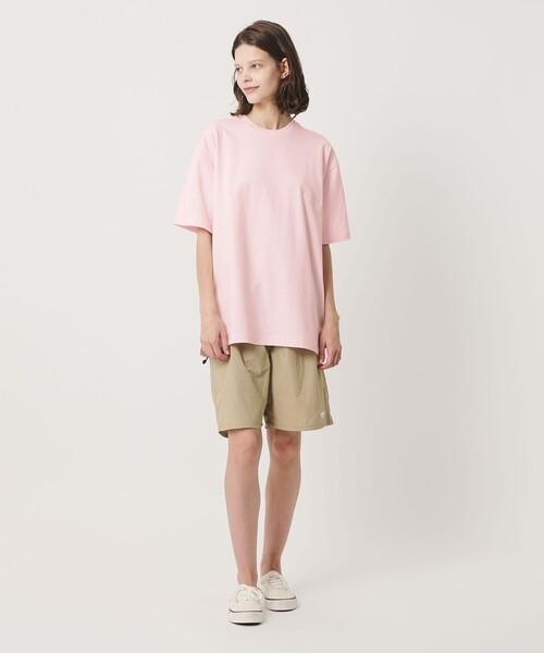 California General Store（California General Store）の「＜CGS.＞オーガニック コットン クルーネック ロゴ Tシャツ（Tシャツ/カットソー・メンズ・ブラウン系/ホワイト/ライトグレー/ロイヤルブルー/ライトピンク/イエロー・L/XL/M/S）」の18枚目の写真