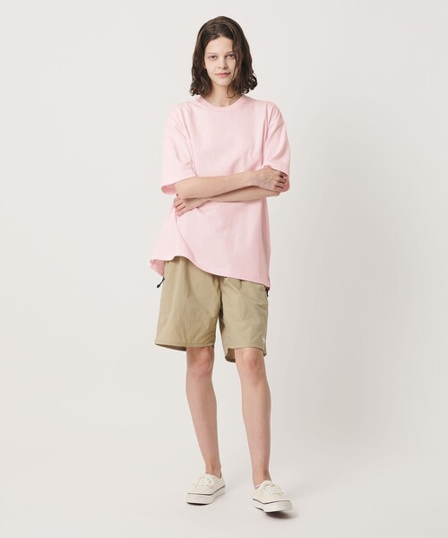 California General Store（California General Store）の「＜CGS.＞オーガニック コットン クルーネック ロゴ Tシャツ（Tシャツ/カットソー・メンズ・ブラウン系/ホワイト/ライトグレー/ロイヤルブルー/ライトピンク/イエロー・L/XL/M/S）」の19枚目の写真