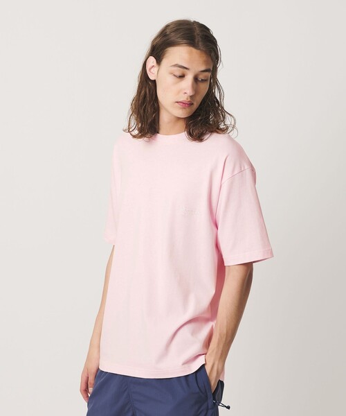 California General Store（California General Store）の「＜CGS.＞オーガニック コットン クルーネック ロゴ Tシャツ（Tシャツ/カットソー・メンズ・ブラウン系/ホワイト/ライトグレー/ロイヤルブルー/ライトピンク/イエロー・L/XL/M/S）」の20枚目の写真