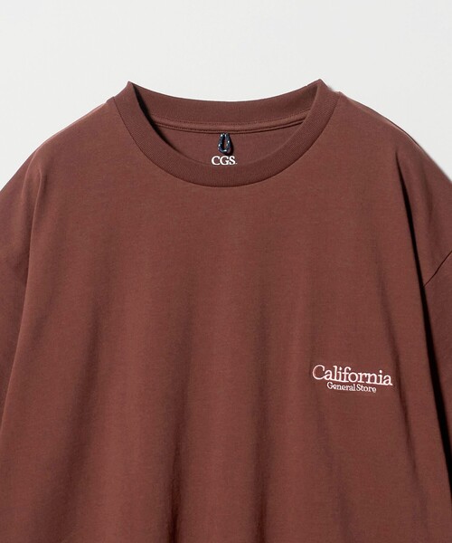 California General Store(California General Store)の「<CGS.>オーガニック コットン クルーネック ロゴ Tシャツ(Tシャツ/カットソー・メンズ・ブラウン系/ホワイト/ライトグレー/ロイヤルブルー・L/XL/M/S)」の16枚目の写真