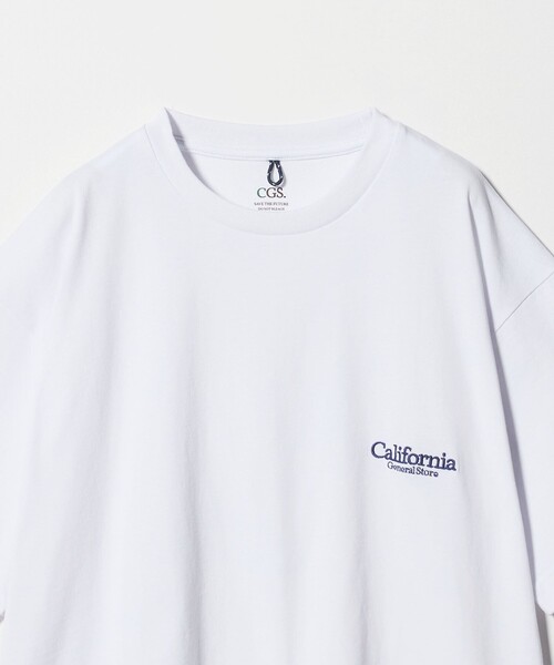 California General Store(California General Store)の「<CGS.>オーガニック コットン クルーネック ロゴ Tシャツ(Tシャツ/カットソー・メンズ・ブラウン系/ホワイト/ライトグレー/ロイヤルブルー・L/XL/M/S)」の9枚目の写真