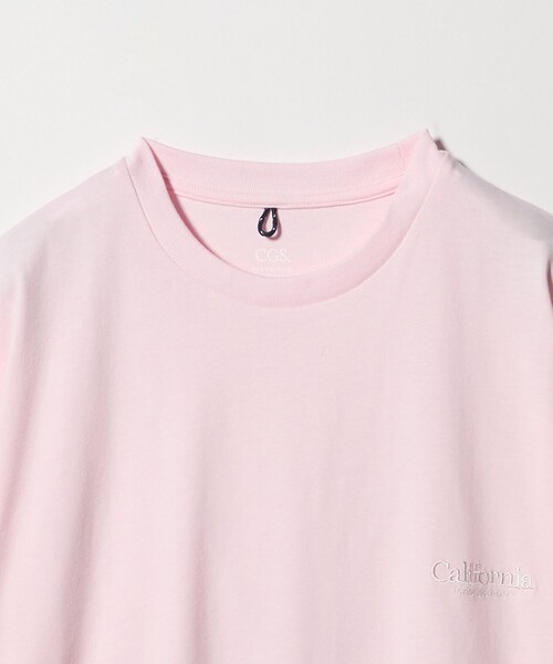 California General Store（California General Store）の「＜CGS.＞オーガニック コットン クルーネック ロゴ Tシャツ（Tシャツ/カットソー・メンズ・ブラウン系/ホワイト/ライトグレー/ロイヤルブルー/ライトピンク/イエロー・L/XL/M/S）」の11枚目の写真