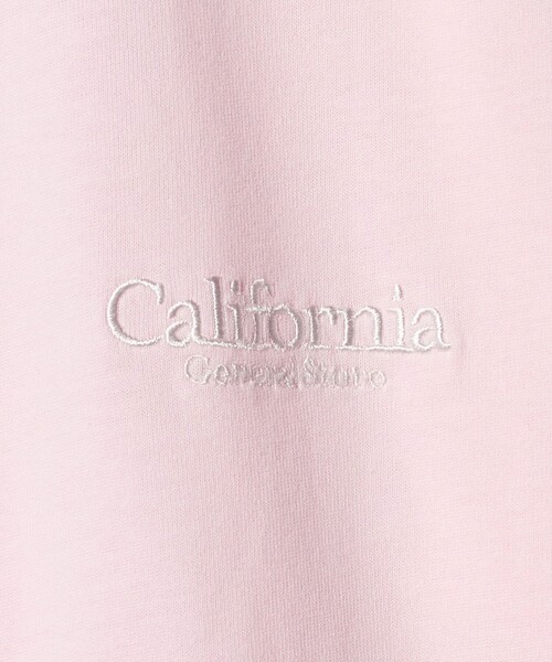 California General Store（California General Store）の「＜CGS.＞オーガニック コットン クルーネック ロゴ Tシャツ（Tシャツ/カットソー・メンズ・ブラウン系/ホワイト/ライトグレー/ロイヤルブルー/ライトピンク/イエロー・L/XL/M/S）」の10枚目の写真
