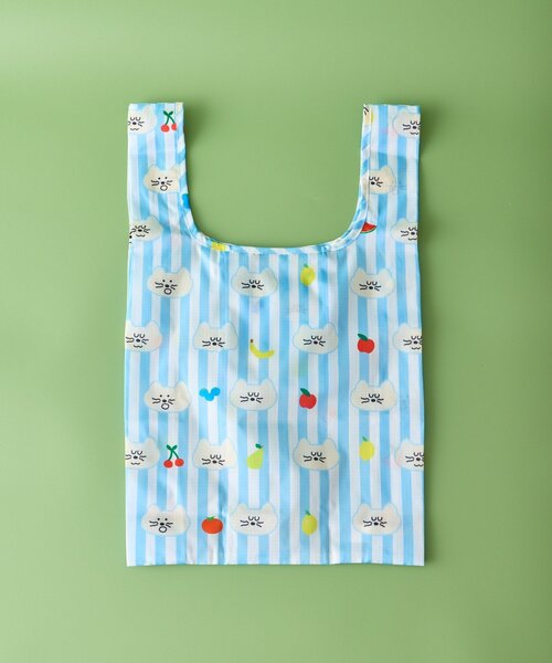 BIRTHDAY BAR（バースデイバー）の「【BRUNCH BROTHER ブランチブラザー】エコバッグ・M モグリィズ（エコバッグ/サブバッグ・レディース・ピンク/ブルー・0）」の7枚目の写真