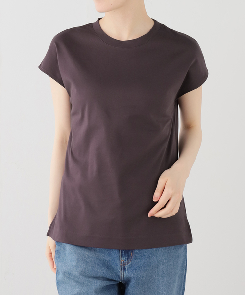 La TOTALITE(ラトータリテ)の「【洗える】接触冷感スムースハイネックプルオーバー(Tシャツ/カットソー・レディース・ベージュ/ブラック/ホワイト/ボルドー・FREE)」の20枚目の写真