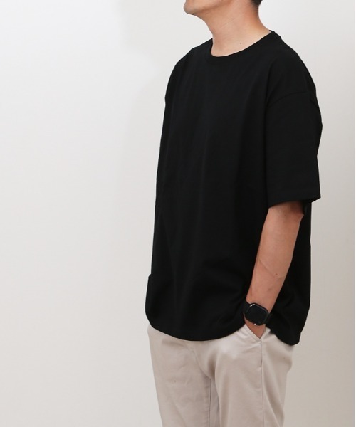 United Athle(ユナイテッドアスレ)の「ユナイテッドアスレ 6.5オンス ボックスシルエットTシャツ(Tシャツ/カットソー・メンズ・ダークウッド/ホワイト/ブラック/ダークパープル/アイボリー/サックスブルー/スモーキーグリーン系/グレイッシュベージュ/ネイビー/スミクロ/ブルー・L/M/S/XL)」の19枚目の写真