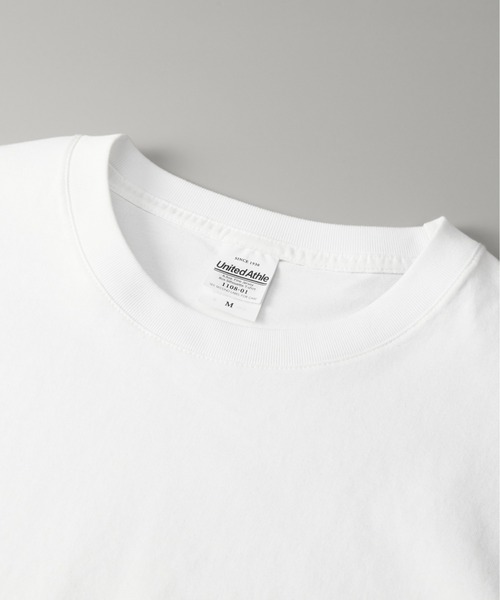 United Athle(ユナイテッドアスレ)の「ユナイテッドアスレ 6.5オンス ボックスシルエットTシャツ(Tシャツ/カットソー・メンズ・ダークウッド/ホワイト/ブラック/ダークパープル/アイボリー/サックスブルー/スモーキーグリーン系/グレイッシュベージュ/ネイビー/スミクロ/ブルー・L/M/S/XL)」の15枚目の写真