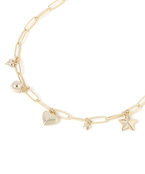 studio CLIP（スタディオクリップ）の「MIXチャームネックレス（ネックレス・レディース・その他2/その他1・FREE）」の2枚目の写真