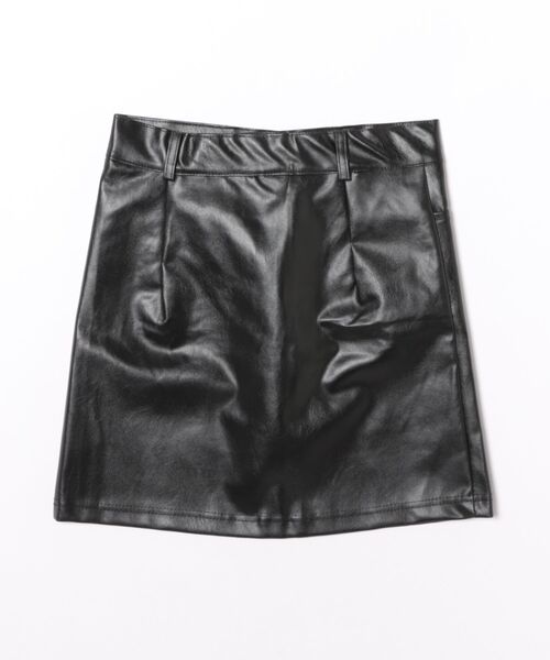 INASTUDIOS(イーナストゥディオス)の「Leather Skort / レザースコート ショートパンツ(その他パンツ・レディース・ブラック・SMALL/MEDIUM/LARGE/X-LARGE)」の2枚目の写真