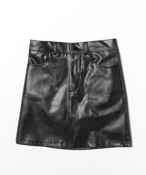 INASTUDIOS(イーナストゥディオス)の「Leather Skort / レザースコート ショートパンツ(その他パンツ・レディース・ブラック・SMALL/MEDIUM/LARGE/X-LARGE)」の3枚目の写真