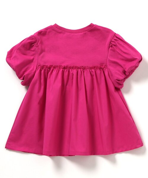 apres les cours(アプレレクール)の「【WEB限定】バルーンスリーブペプラムトップス(Tシャツ/カットソー・キッズ・ローズ/ラベンダー/オレンジ/ブラウン・80/90/100/110/120/130/140)」の20枚目の写真