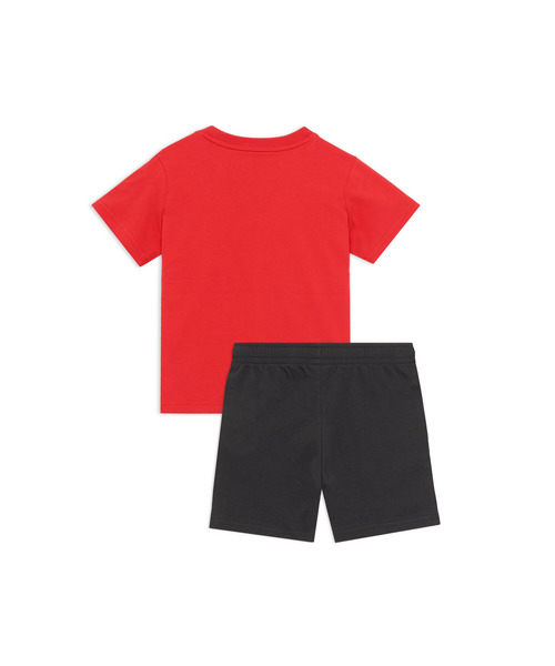 PUMA（プーマ）の「PUMA プーマ ボーイズ ESS 2 カラー NO. 1 ロゴ 半袖 Tシャツ アンド ショーツ（ジャージ・キッズ・レッド系その他/ブルー系その他/ホワイト×ブルー・130/140/120/150/160）」の4枚目の写真